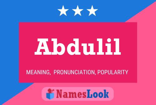 ملصق اسم Abdulil