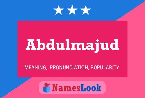 ملصق اسم Abdulmajud