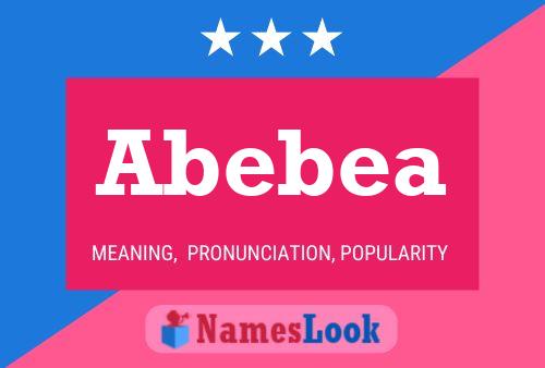 ملصق اسم Abebea