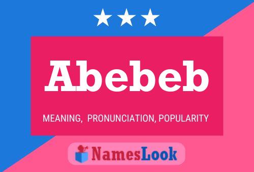 ملصق اسم Abebeb