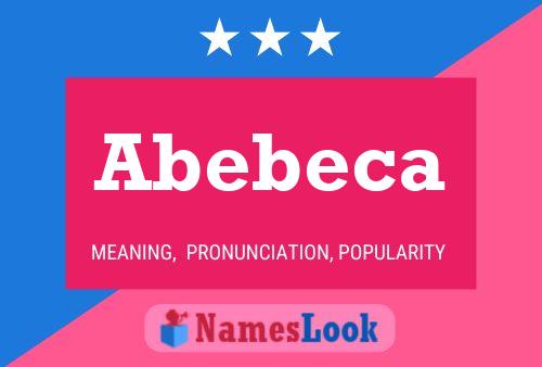 ملصق اسم Abebeca