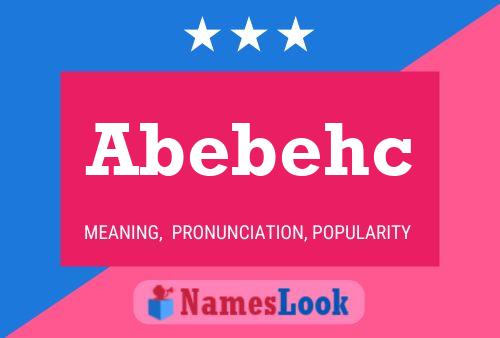 ملصق اسم Abebehc