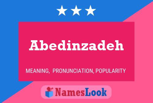 ملصق اسم Abedinzadeh