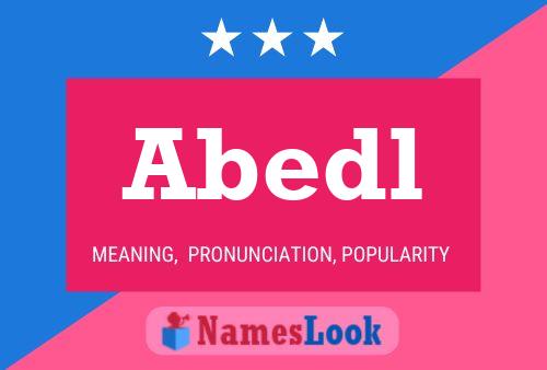 ملصق اسم Abedl