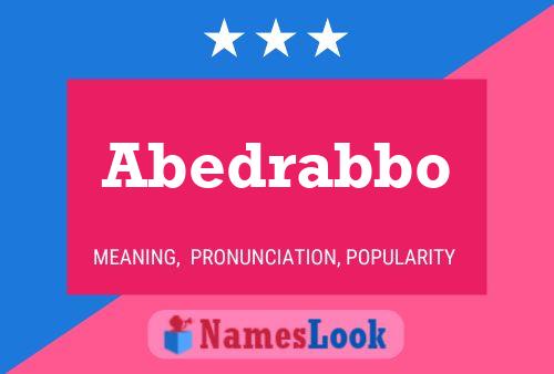 ملصق اسم Abedrabbo