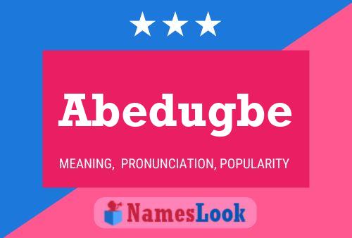 ملصق اسم Abedugbe