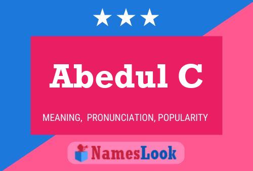 ملصق اسم Abedul C