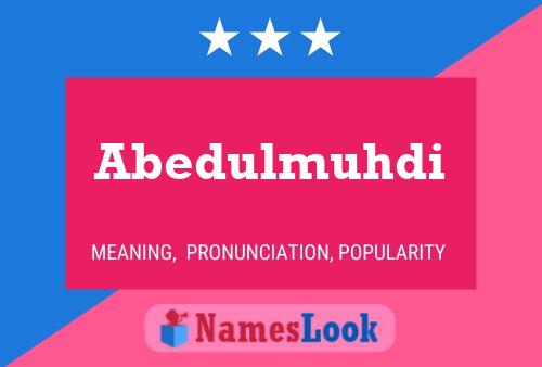 ملصق اسم Abedulmuhdi