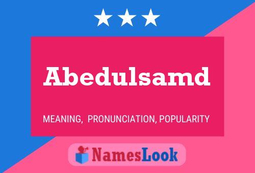 ملصق اسم Abedulsamd