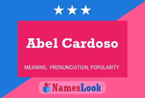 ملصق اسم Abel Cardoso