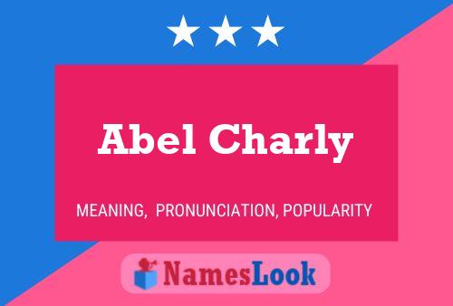 ملصق اسم Abel Charly