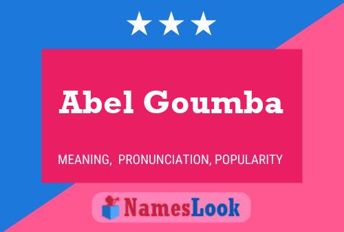 ملصق اسم Abel Goumba