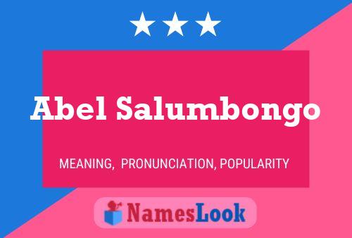 ملصق اسم Abel Salumbongo