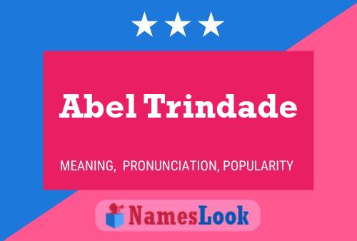 ملصق اسم Abel Trindade