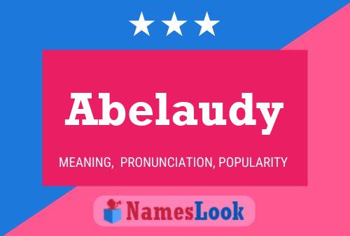 ملصق اسم Abelaudy