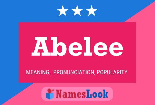 ملصق اسم Abelee