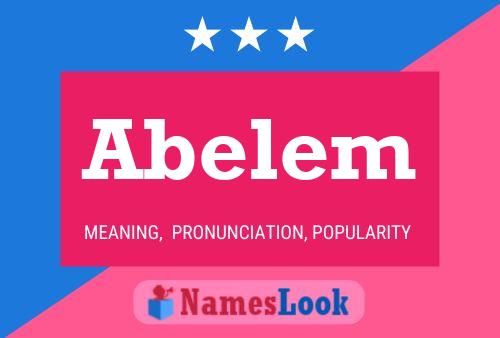 ملصق اسم Abelem