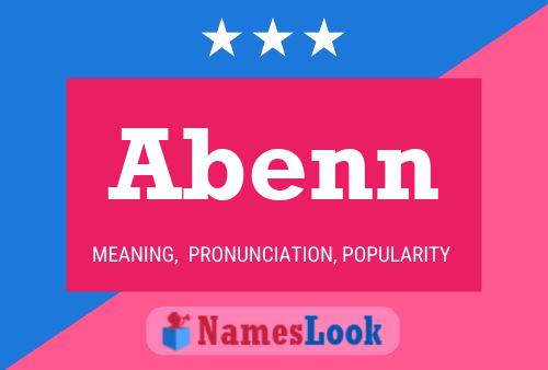 ملصق اسم Abenn