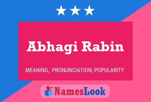 ملصق اسم Abhagi Rabin