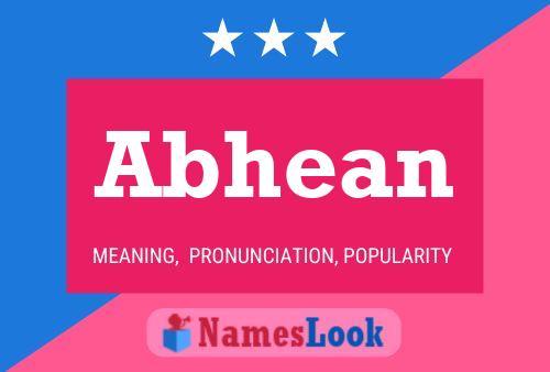 ملصق اسم Abhean