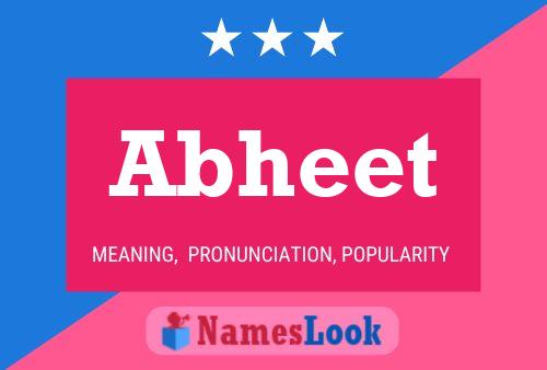 ملصق اسم Abheet