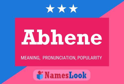 ملصق اسم Abhene