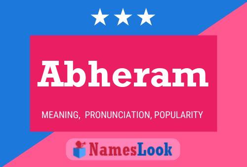 ملصق اسم Abheram