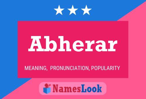 ملصق اسم Abherar