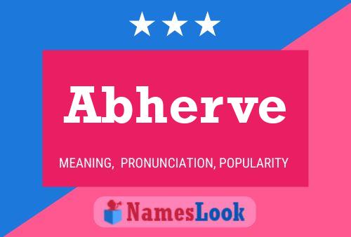 ملصق اسم Abherve