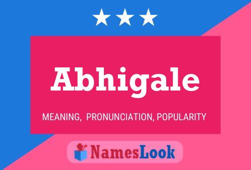 ملصق اسم Abhigale