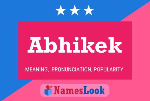 ملصق اسم Abhikek