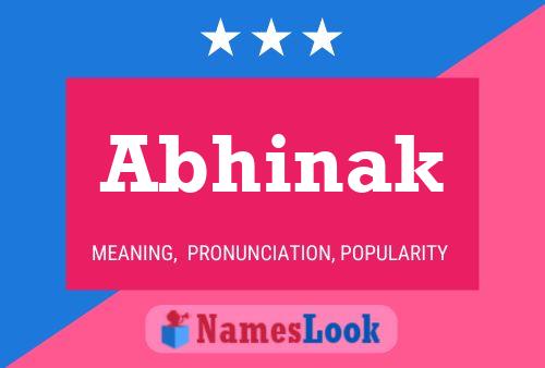 ملصق اسم Abhinak