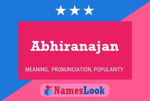 ملصق اسم Abhiranajan