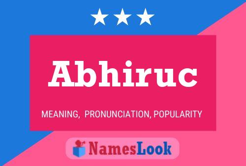 ملصق اسم Abhiruc