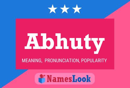 ملصق اسم Abhuty