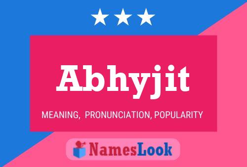 ملصق اسم Abhyjit