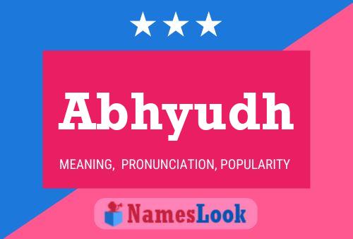 ملصق اسم Abhyudh