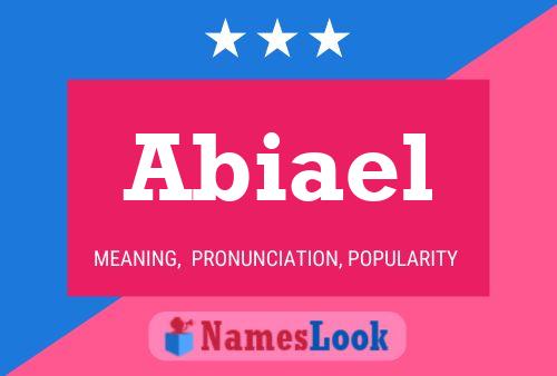 ملصق اسم Abiael