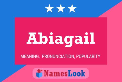 ملصق اسم Abiagail