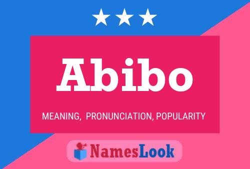 ملصق اسم Abibo