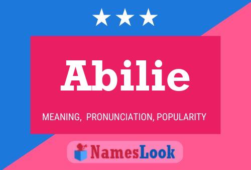 ملصق اسم Abilie