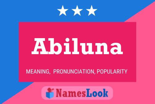 ملصق اسم Abiluna