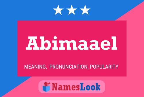 ملصق اسم Abimaael