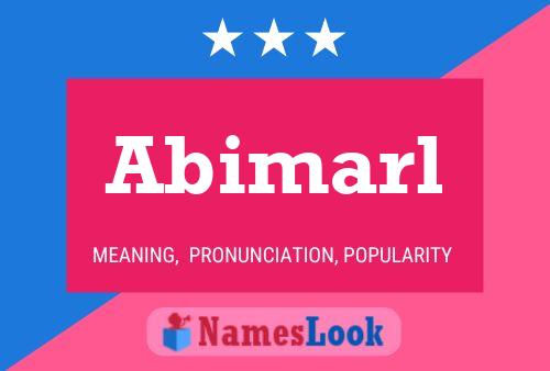 ملصق اسم Abimarl