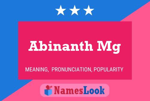 ملصق اسم Abinanth Mg