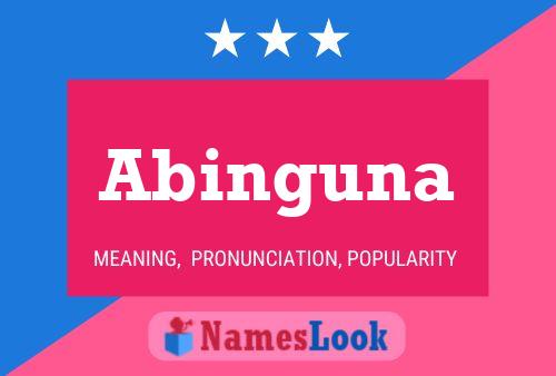 ملصق اسم Abinguna