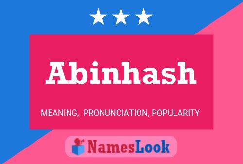 ملصق اسم Abinhash