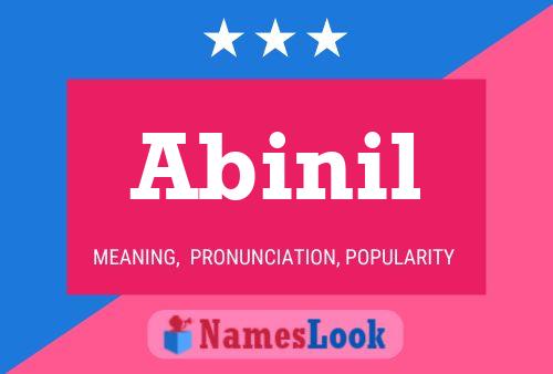 ملصق اسم Abinil