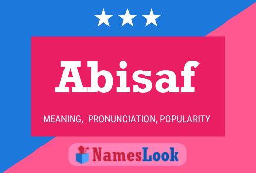 ملصق اسم Abisaf