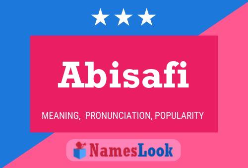 ملصق اسم Abisafi